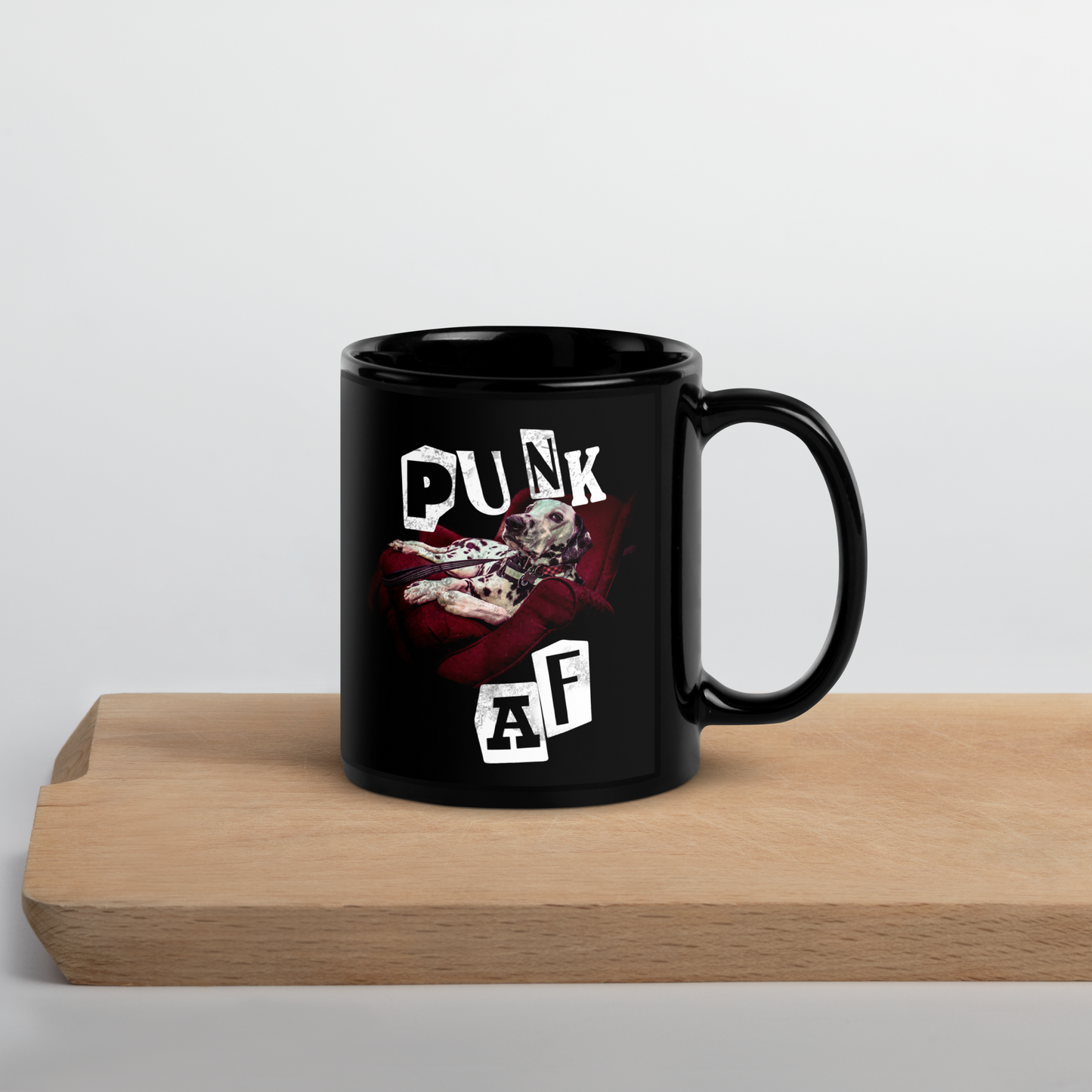 Punk AF Dalmatian Mug