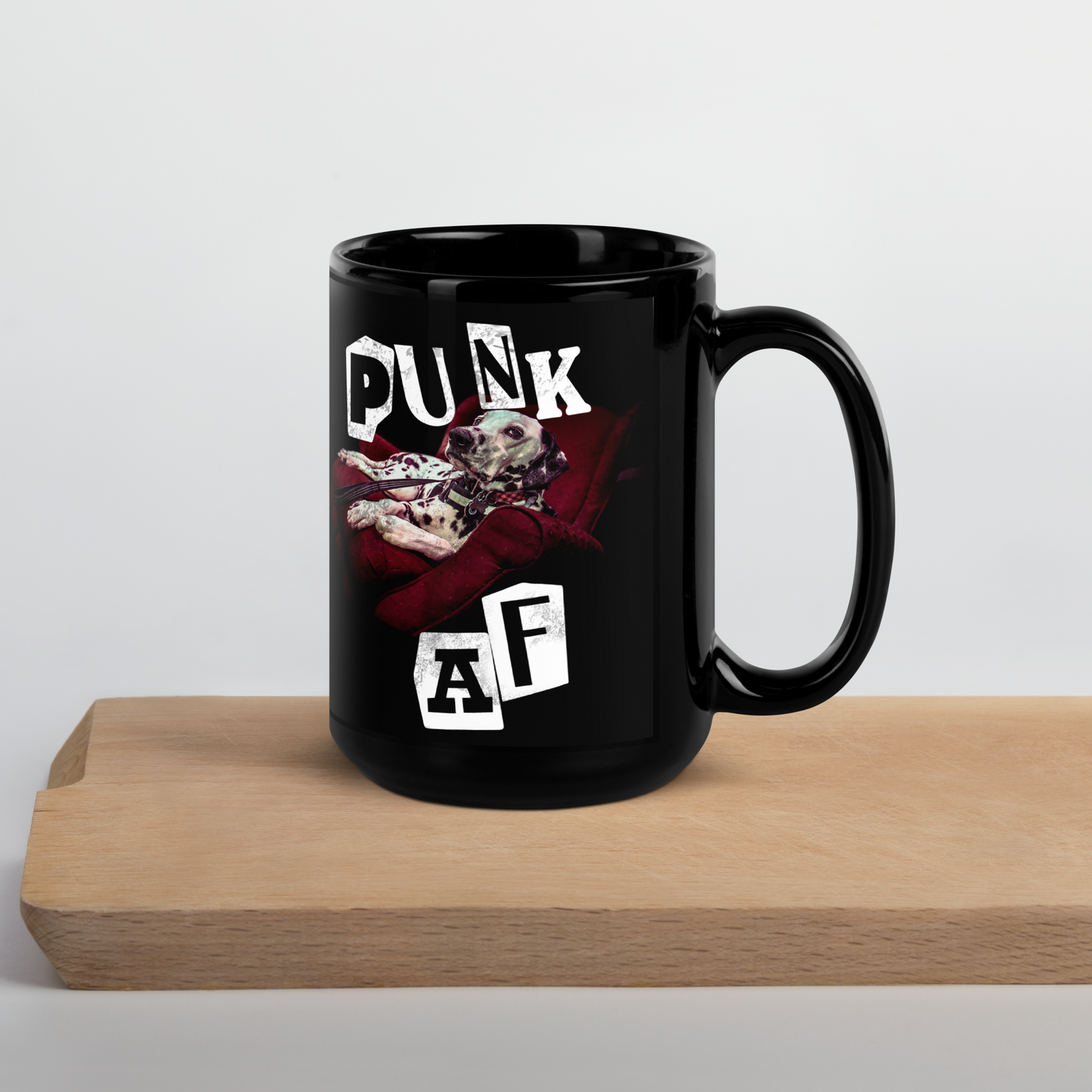 Punk AF Dalmatian Mug